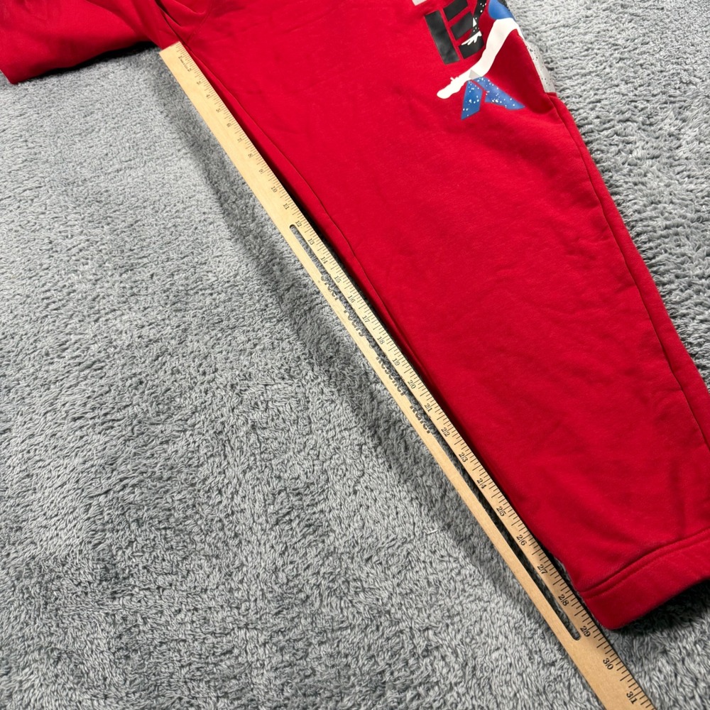 Jordan Red Nike Air Jumpman Graphic Sweatpants Joggers Mens SIze‎ XL - Picture 6 of 7